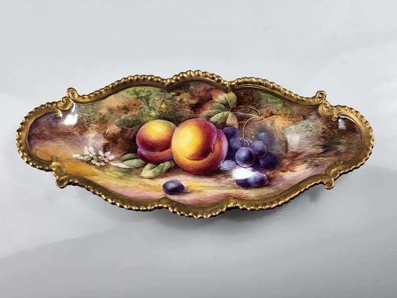 Royal Worcester Dish Signed Price