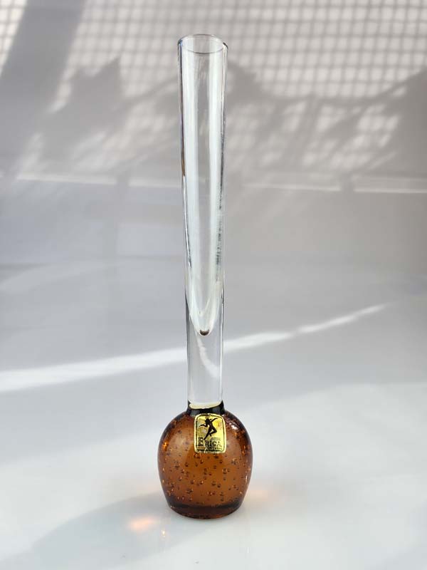 Erica glass bud vase