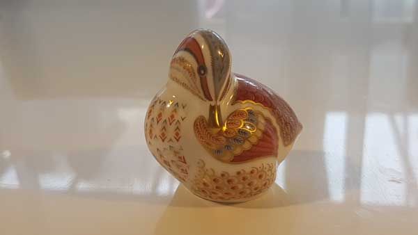 Royal Crown Derby - Teal Duckling