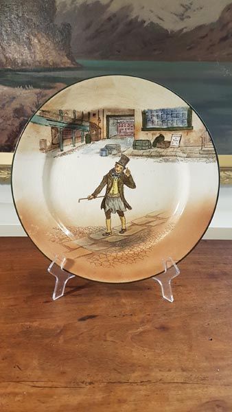 Doulton Dickensware plate - Trotter Veck