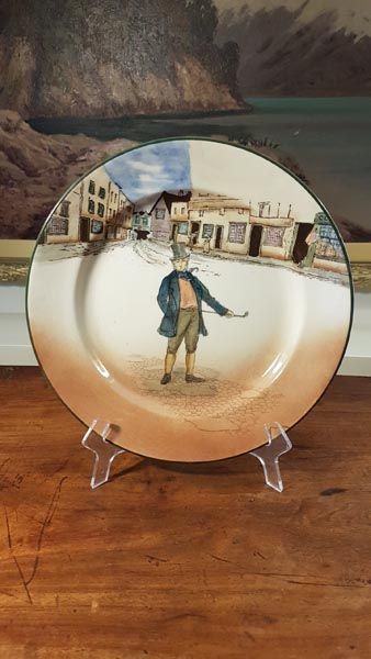 Doulton Dickensware plate - Mark Japley