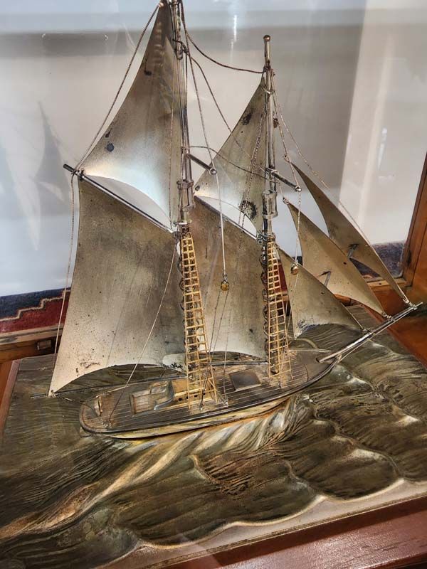 Seki Takehiko of Japan, Sterling Silver 960 Yacht