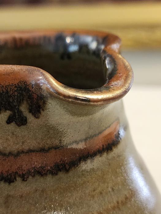 NZ Pottery: Carl Vendelbosch - Pottery jug