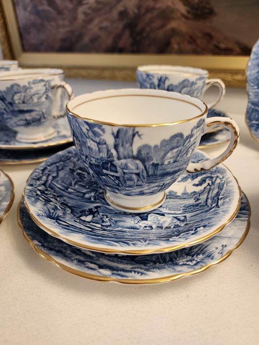 - Other: H & M Sutherland Rural Scenes - 6 place Tea Set