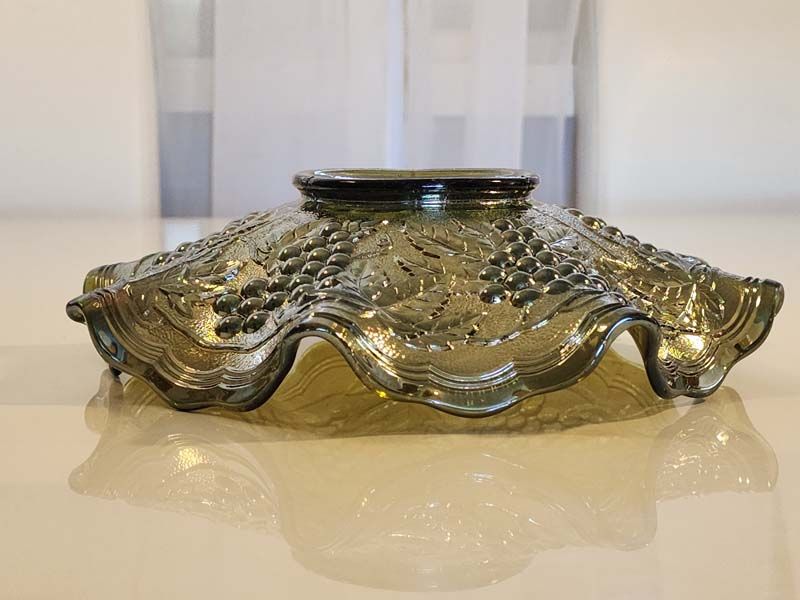 Carnival Glass: Carnival Glass Helios Grapes