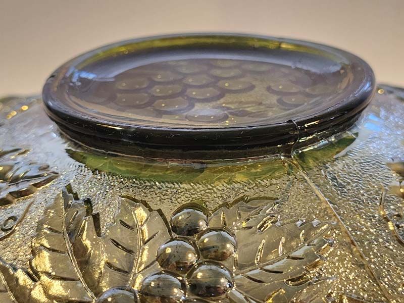 Carnival Glass: Carnival Glass Helios Grapes