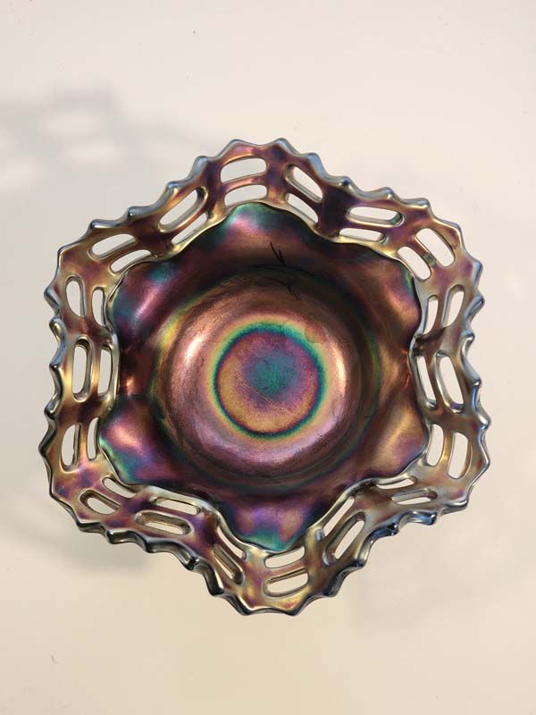 Carnival Glass: Carnival Glass Basket