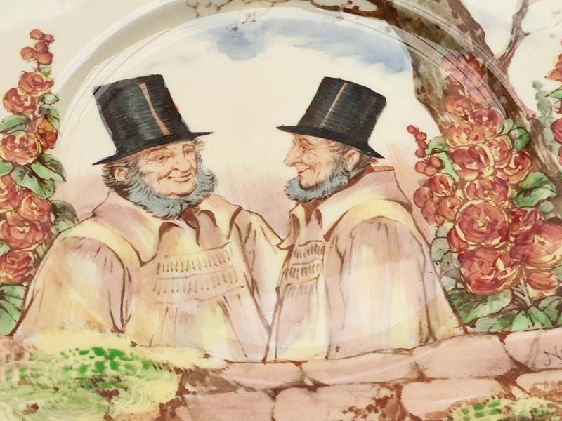 Royal Doulton: Royal Doulton Zunday Zmocks plate