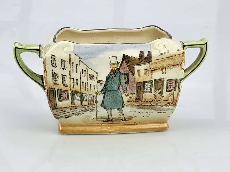 Doulton Dickensware sugar bowl - Mr Micawber