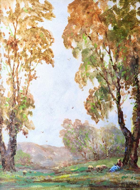 Blythe Fletcher - Resting with flock