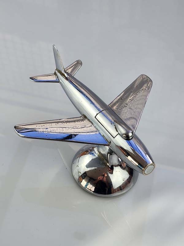 Vintage Chrome Dunhill Jet Lighter - 1954