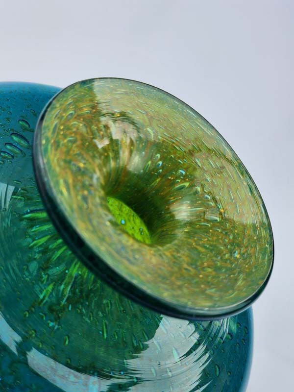 Glass: Mdina glass vase