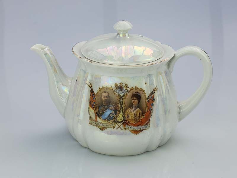 King George V &amp; Mary Teapot