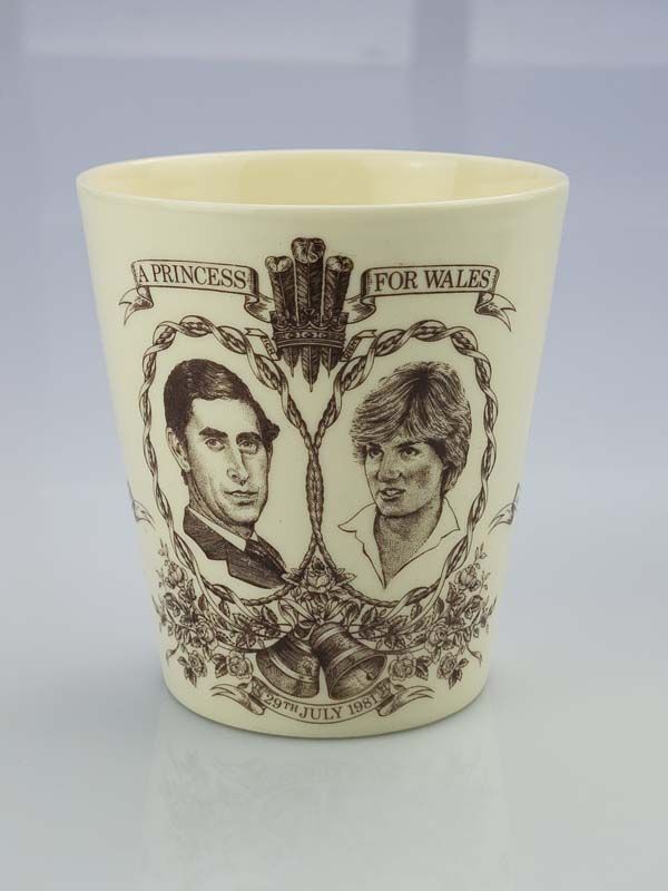 Celebrating the Marriage of Charles and Diana Beaker