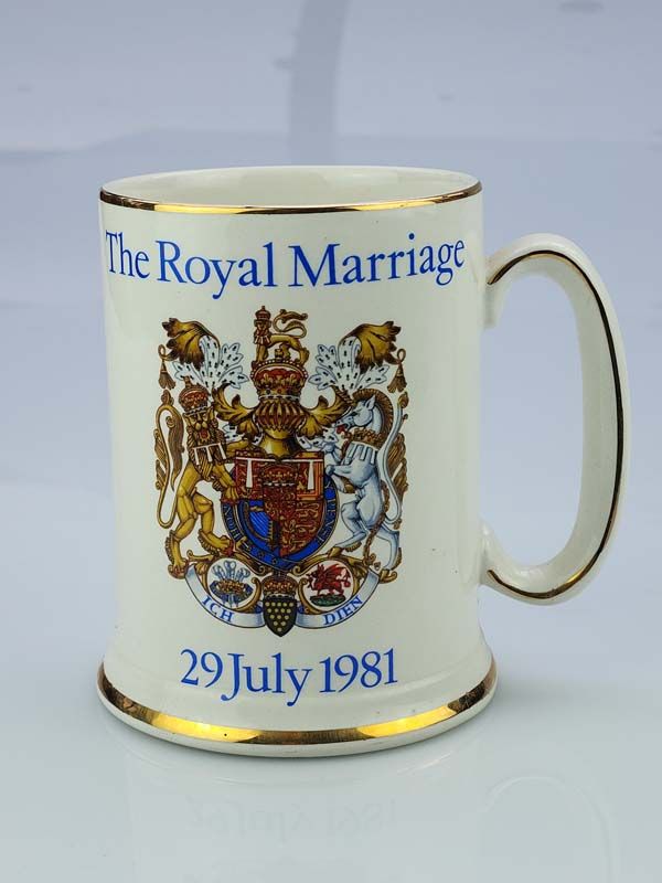 Large mug celebrating the Marriage of Charles and Diana Mug