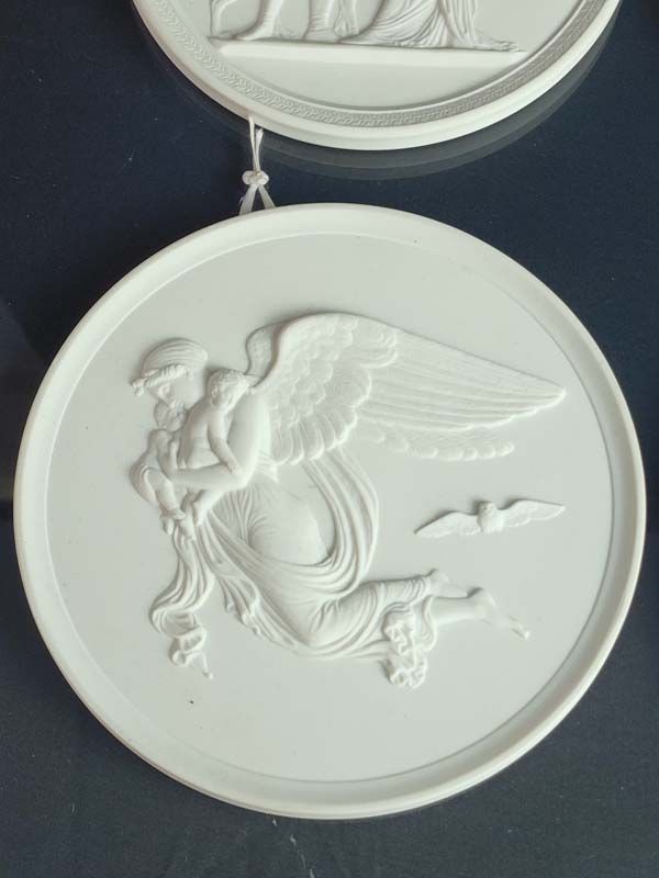 China & Ceramics: Royal Copenhagen Bisque plaques