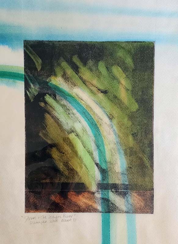 Marilynn Webb - Storm &amp; the Waipori River