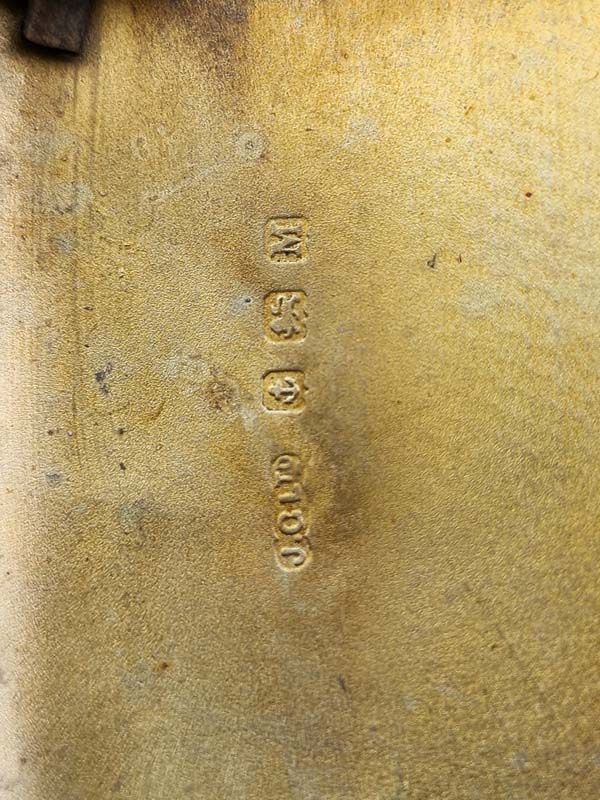 Sterling Silver: Sterling Silver Cigarette Case 1936