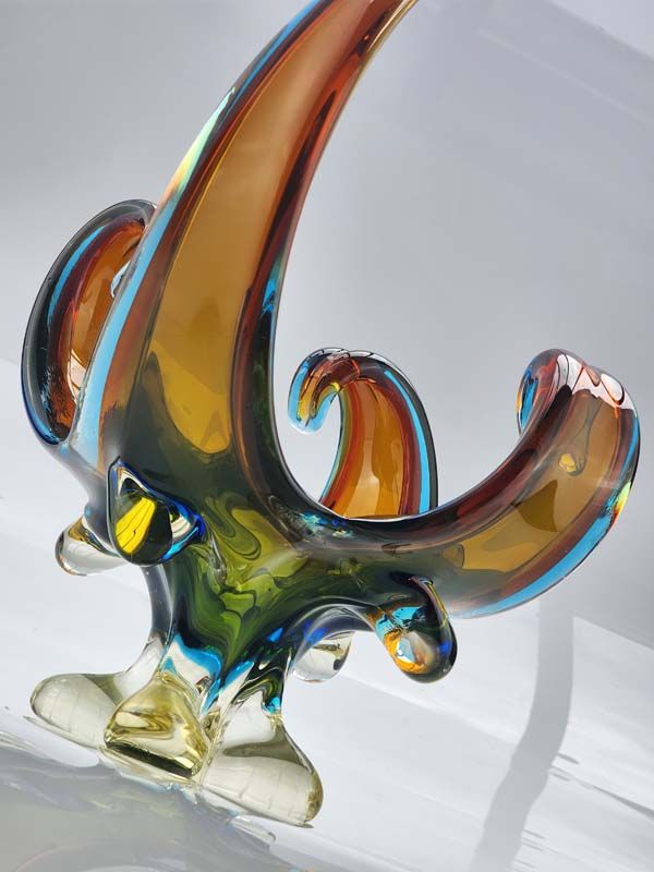 Glass: Chalet art glass bowl