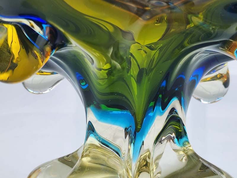 Glass: Chalet art glass bowl