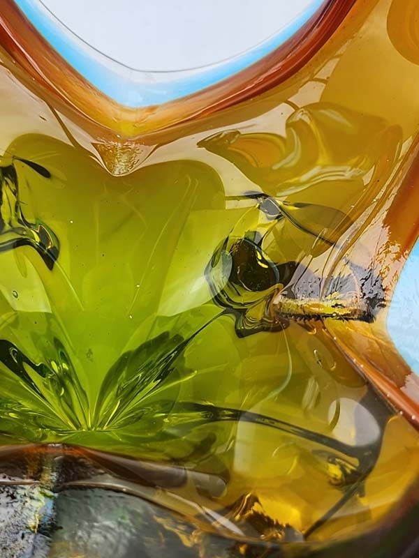 Glass: Chalet art glass bowl