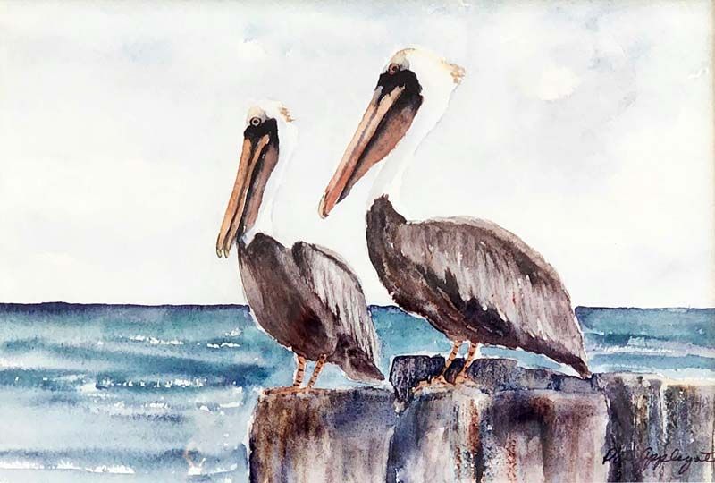 International Art: Pat Applegate - A couple of pals