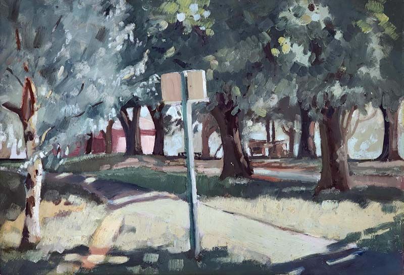 New Zealand Art: Bala Patel - Hagley Gardens