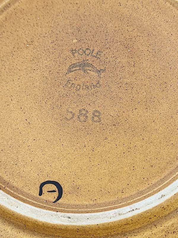 Poole Pottery: Poole designer plate