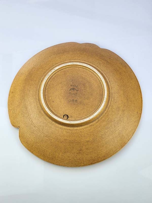 Poole Pottery: Poole designer plate