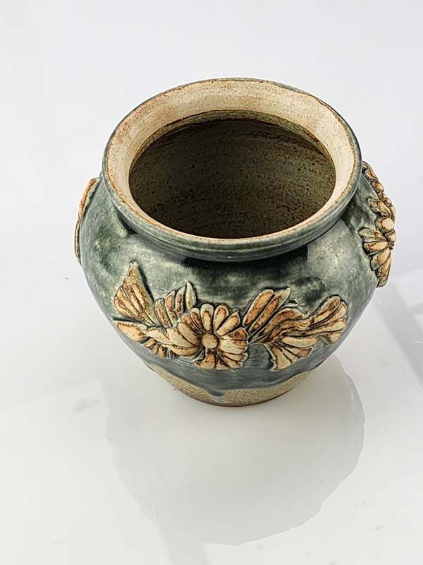 - Signed studio pottery: Dovedale pottery small vase