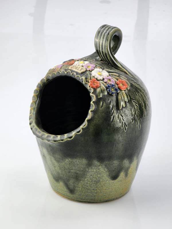 Dovedale pottery large salt