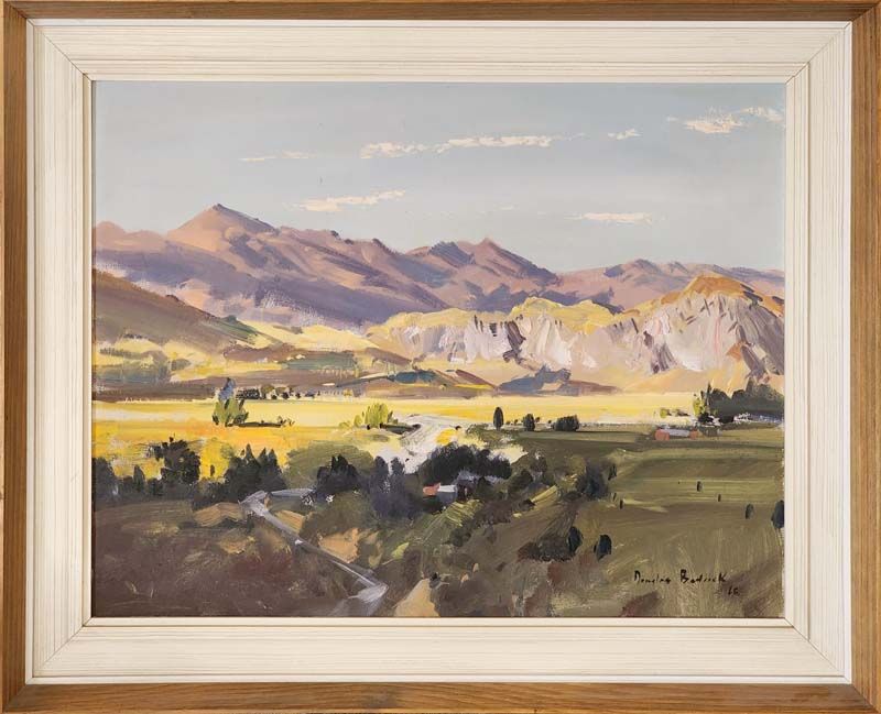 New Zealand Art: Douglas Badcock - Coronet Peak
