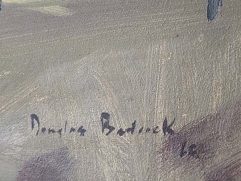 New Zealand Art: Douglas Badcock - Coronet Peak