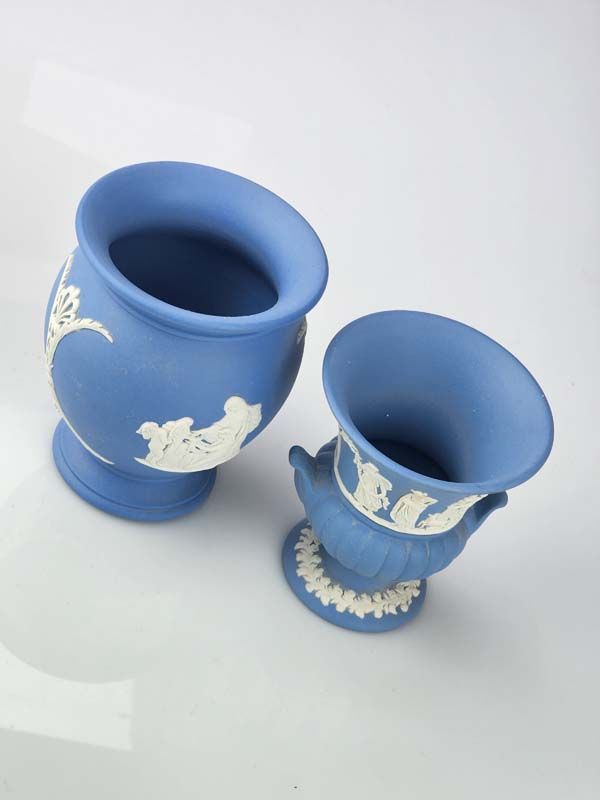 Wedgwood: Wedgwood Jasper Vases