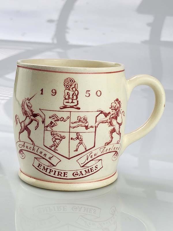 Crown Lynn - Auckland Empire Games Souvenir Mug