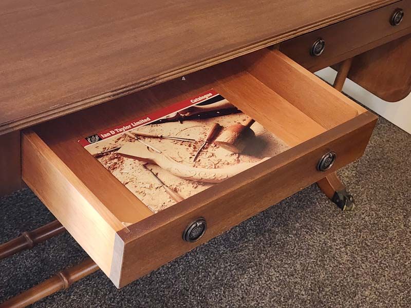 Furniture: Ian D. Taylor Sofa Table