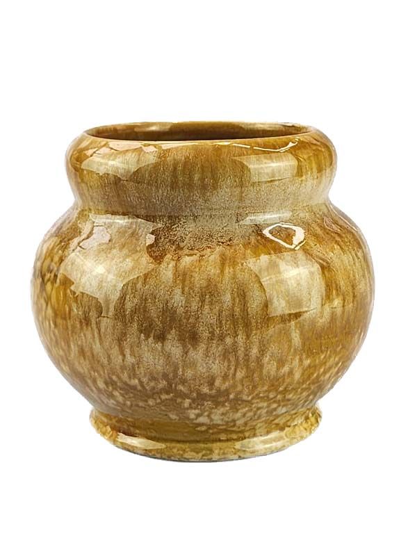 Crown Lynn Ambrico caramel vase