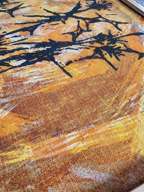 New Zealand Art: Bonnie Quirk - Autumn Thistle