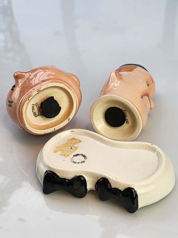 Beswick: Beswick - Laurel and Hardy Salt & Pepper