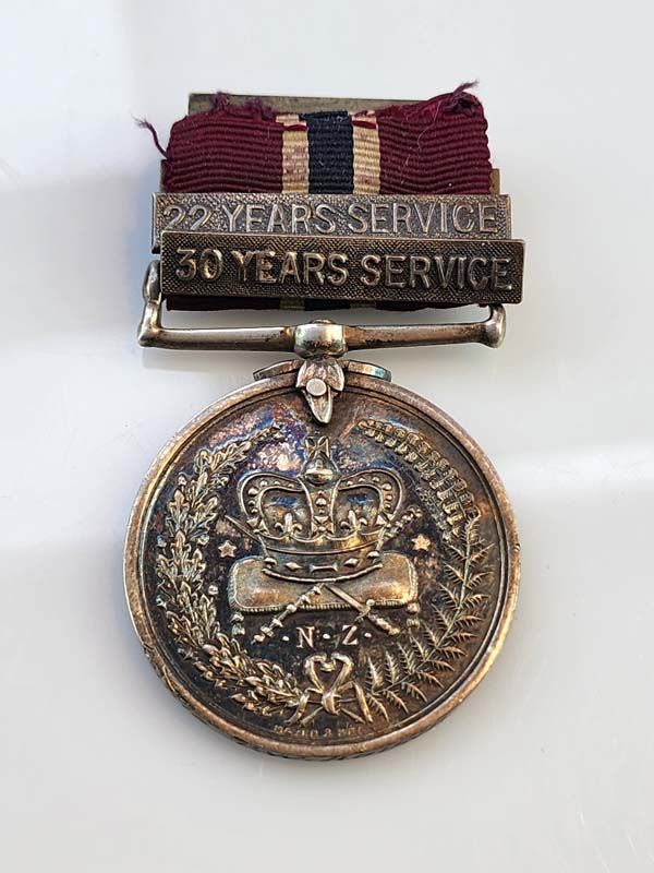 NZ Police Medal - 30 years long service