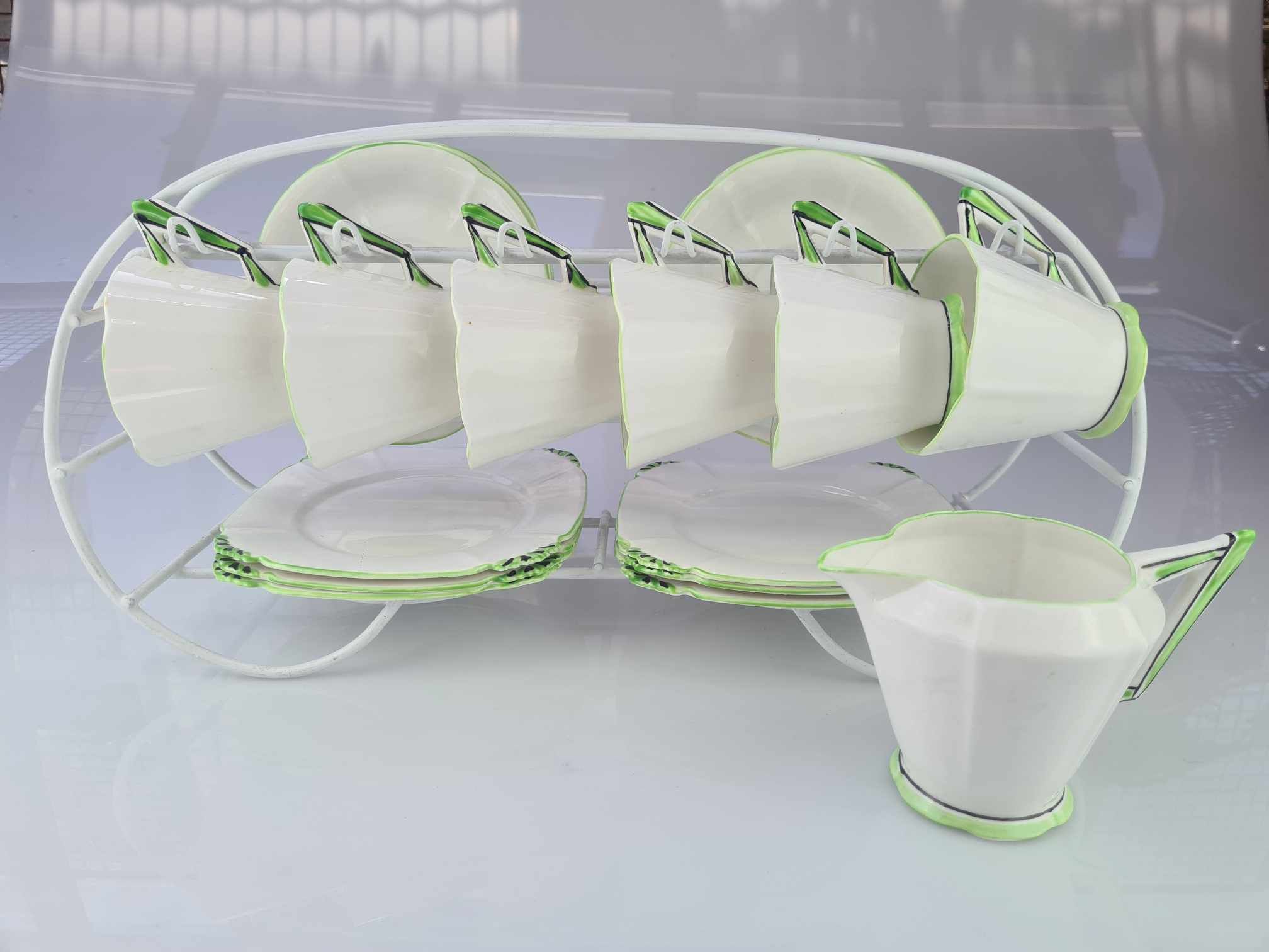 Six beautiful Royal Albert trios.