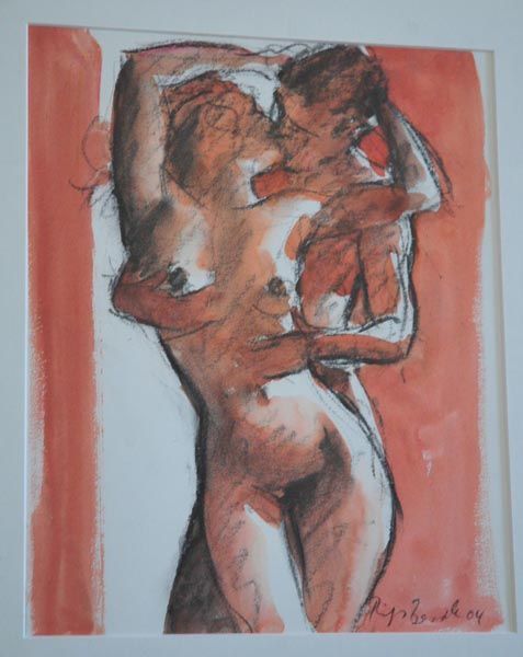 Lovers embrace - Philip Beadle