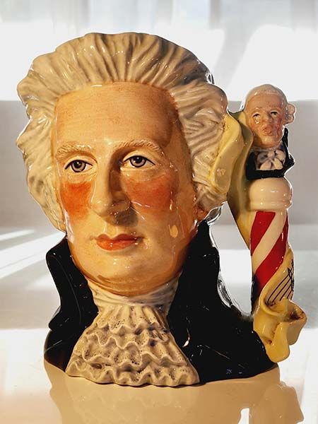 Mozart character jug