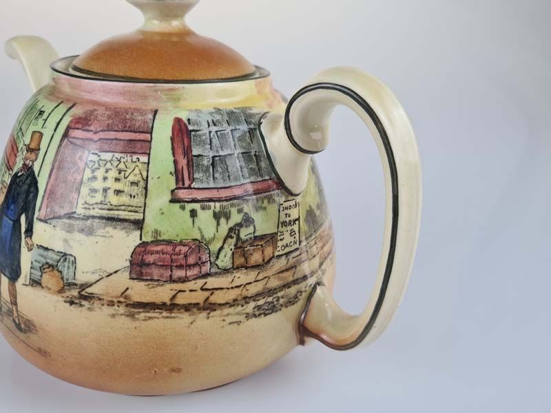 Dickensware: Royal Doulton - Mr Micawber Tea Pot
