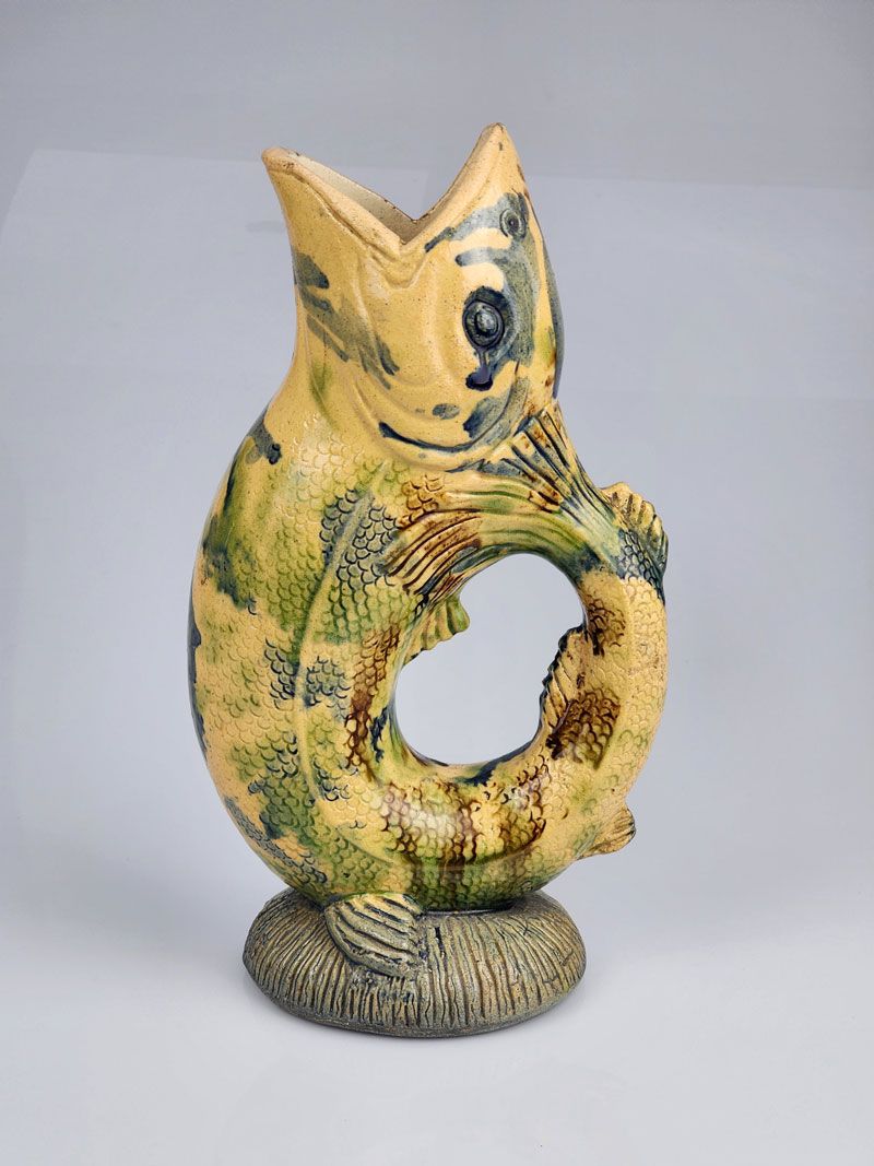 Newton Potteries - Gurgling Fish Jug