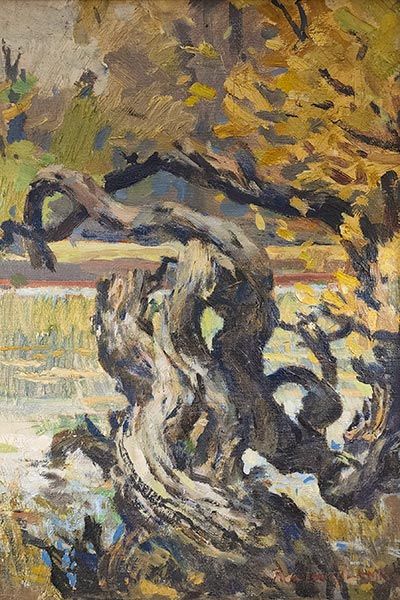 Richard B Lovell-Smith Painting - Blitz Victum