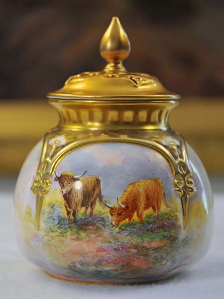 Royal Worcester Ernest Townsend Potpourri
