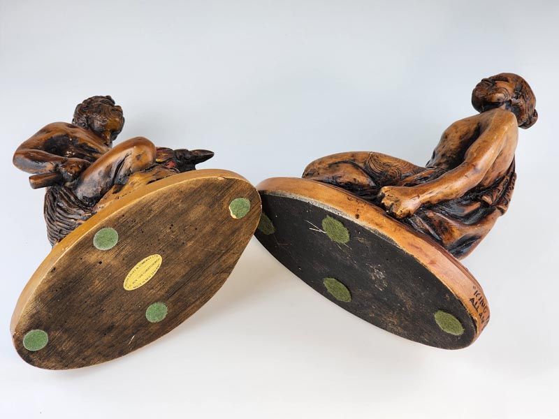 Vintage & Retro: Allan Davey Co - Maori figurines