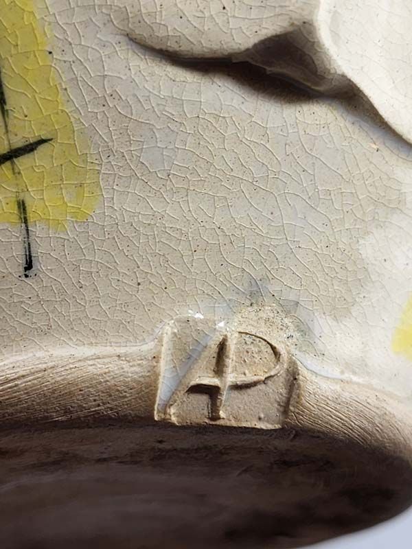 - Signed studio pottery: Andrew van der Putten Jug