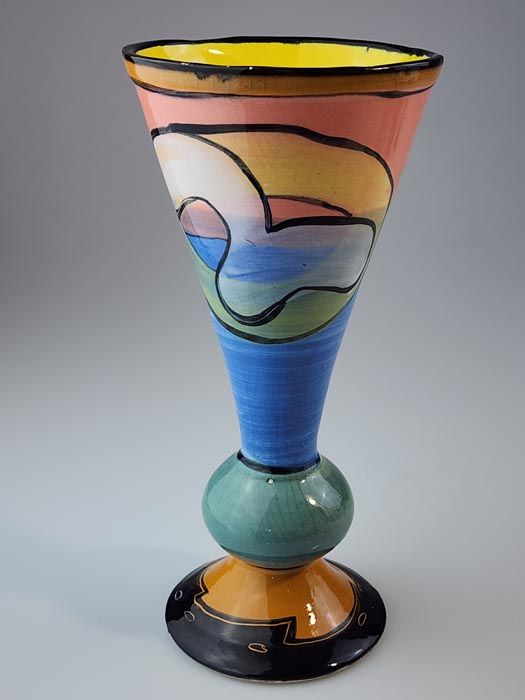 NZ Pottery: Andrew van der Putten vase